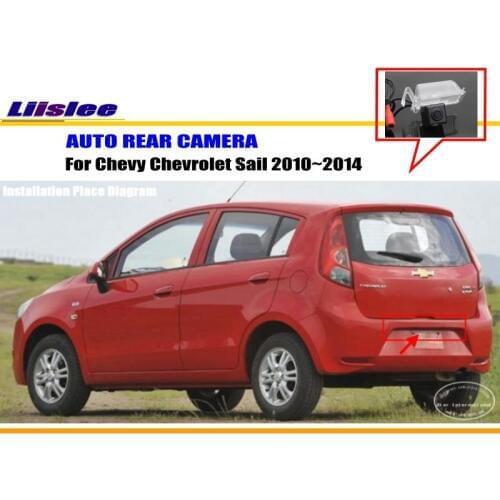 Liislee License Plate Light Camera / HD CCD Night Vision / Car Rear Camera / Reverse Camera For Chevrolet Chevy Sail 2010~2014