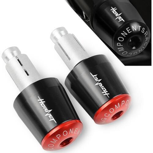 For Honda CB600F/CB650F Hornet 2007-2013 2008 2009 2010 2011 2012 7/8" 22mm Motorcycle CNC Aluminum Handlebar Grips Ends