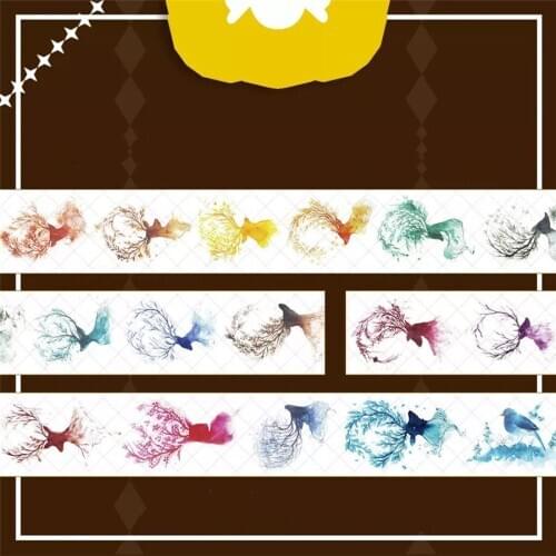 Fairy Deer Ball Washi Tapes Bullet Journal Masking Tape Adhesive Tape DIY Scrapbooking Washi Stickers