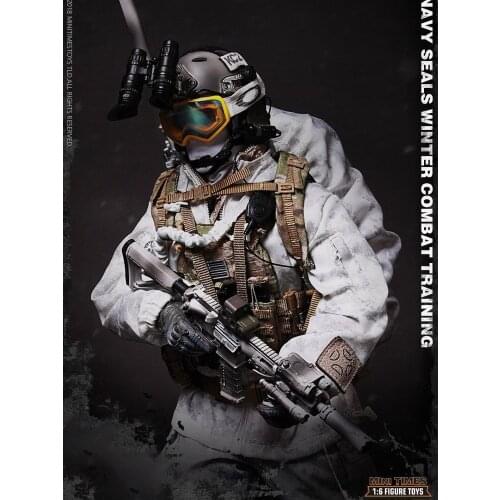 Mini Times Toys M011 1/6 Scale Soldier Us Navy Seal Winter Training Full Set Toy Model 12-inch Action Figure Soldier Collectible