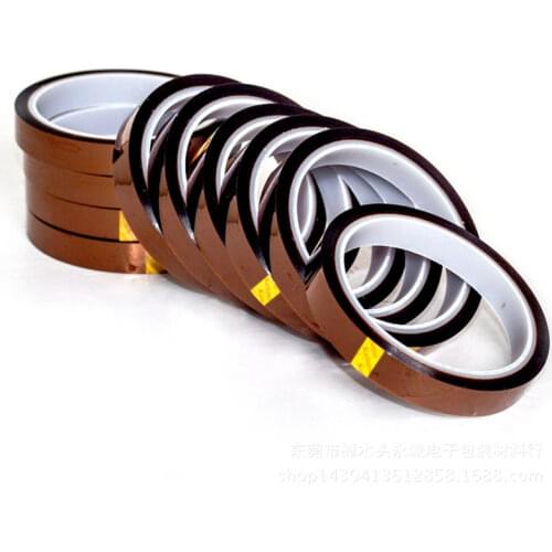 Brown High Temperature Polyimide Insulating Tape Soldering Resistance Battery Circuit Board Tape Transformer Electric
