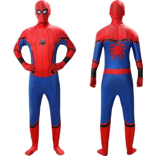 Halloween Amazing Spider Cosplay Costume Mask Zentai Bodysuit Suit Jumpsuit Super Heroes Christmas Party Kids Men Children