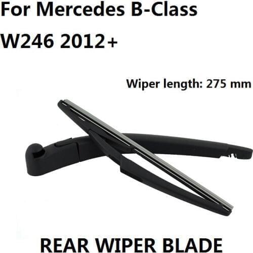 For Mercedes B-Class W246 Rear Windscreen Windshield Wiper Arm And Wiper Blade Set 2012