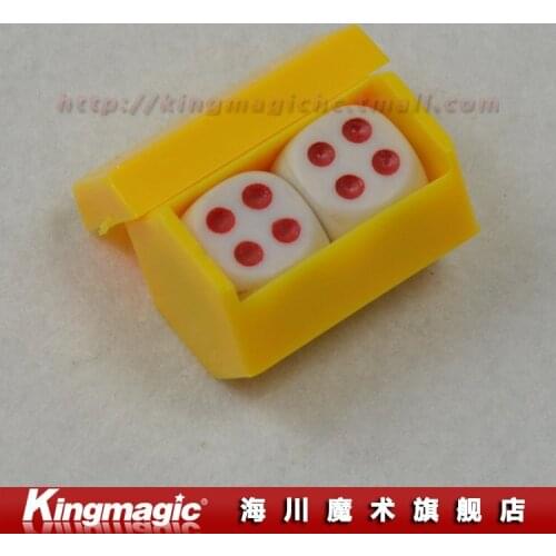 Wholesale Listening Dice /predictive dice /magic toys/magic tricks/magic props/as seen on tv/ 5pcs/lot -Free shipping by CPAM