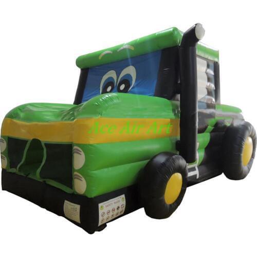 Professional Factory Novelty Custom Inflatable Tractor Replica, Inflatable Vehicle Model For Advertising