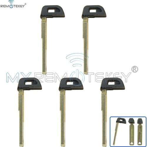 Remtekey 5pcs Smart key blade for Toyota Camry 2008 small spare insert remote key blade