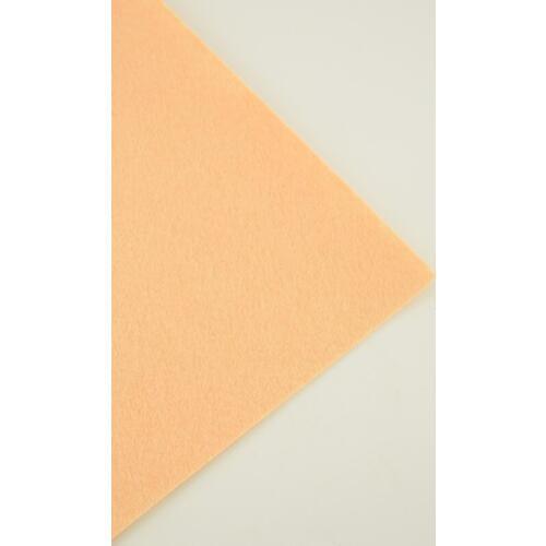 Shoe Materials Gifts and Premiums Accessories 100% Nonwoven Polyester Felt Fabric Christmas Crafts 1mm Thick Light Orange Colour