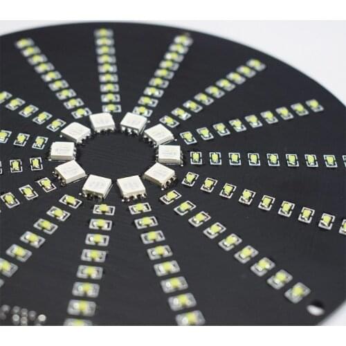 LED Circular Visualizer Music Spectrum Display DIY Kit Electronic Learning Kits 62KC