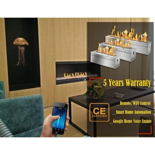 On sale 30 inch electric remote fire place bioethanol burner