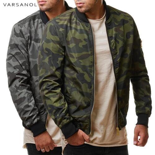 VARSANOL Men's Bomber Jackets