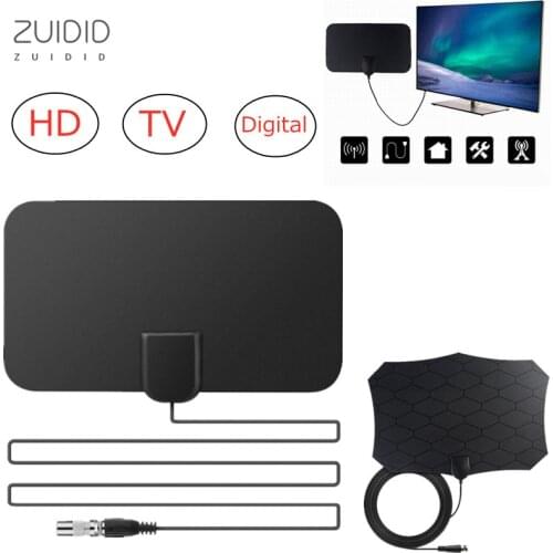 2 Models Mini HD Digital TV Antenna 108P 4K Indoor European Universal Multi-directional Signal Booster