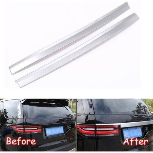 For Land Rover Discovery 5 2017 Car Rear Tail Light Lamp Decoration Strips Styling Exterior Accessories 2Pcs