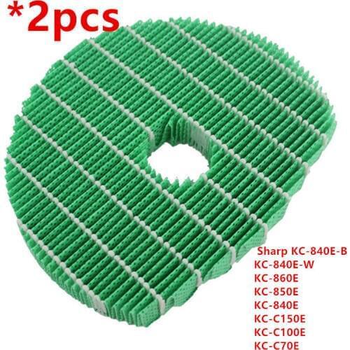 2 piece Air purifier Filter for Sharp KC-840E-B KC-840E-W KC-860E KC-850E KC-840E KC-C150E KC-C100E KC-C70E Air Purifier Parts