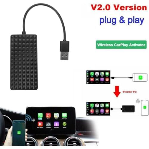 Carlinkit Wireless Carplay Adapter U2W Plus for Audi VW Mercedes BMW Multimedia Player Wireless Activator for Apple Ios Iphone