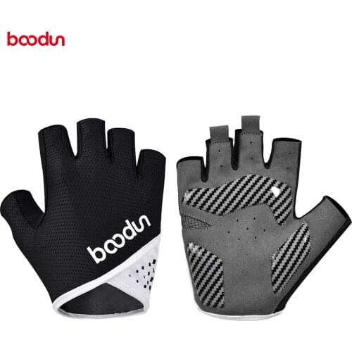 BOODUN Womens Mens Shockproof Fitness Gloves Breathable Fitness Gloves Bodybuilding Weightlifting Exercise Yoga Sports Gloves