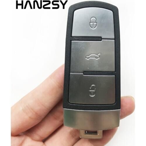 3 Buttons Remote Key Shell Case For VW Volkswagen CC Passat Magotan For 3C0 959 752 BA 752 AD Smart key Cover Fob