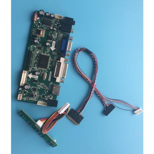 For LTN156AT19/001/W01/801 15.6" 1366X768 DVI LVDS VGA HDMI LCD LED monitor Card Panel Screen Controller kit Driver board