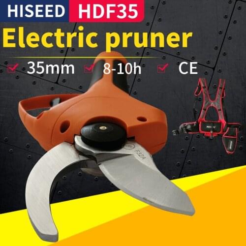 Imported electric pruning shears fruit tree shears high branch electric shears garden gardening rechargeable apple branch prunin