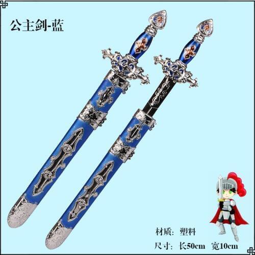 Princess Sword, Children Swordsman Plastic Toys Sword Model Weapons Weapon Category Unisex Hot Sale 2021