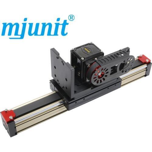Mjunit 50M Heavy-duty CNC cross slide gantry displacement track with XY two axis synchronous linear slide table