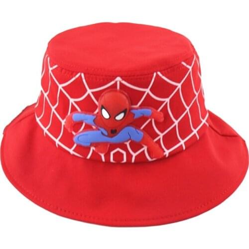 New boy baby Cotton Bucket Hats Women Summer Sunscreen Panama Hat Kids Sunbonnet Fedoras Outdoor Fisherman Hat Beach Cap