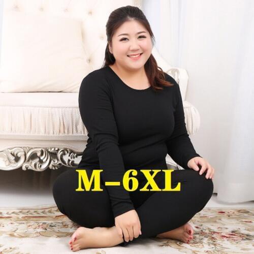 Womens Thermal Underwear Woman Winter Sets Plus Size Long Johns Women Thermal Pants Top Two Piece Set Thin Women Suits Warming