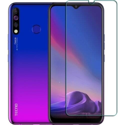 For Tecno Pouvoir 4 Pro Pouvoir4 Glass Screen Protective HD Tempered Glass On The FOR Tecno Spark Power 2 Protector Cover Film