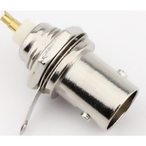 100pcs/lot BNC seat Q9 female plug 50KY oscilloscope socket BNC test line panel connector