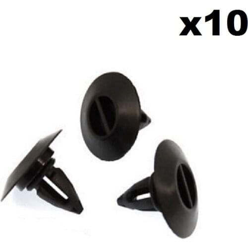 10x For BMW Plastic Trim Clip for Sill Mouldings/ Side Skirts/ Rocker Cover Moulding