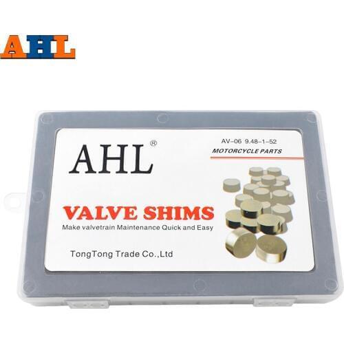 AHL 9.48 mm Valve Adjustment Shims Valve Pad Shims Hotcam For YAMAHA TTR250 TTR 250 TT-R 250 Washer Kits Motorcycle Engine Part