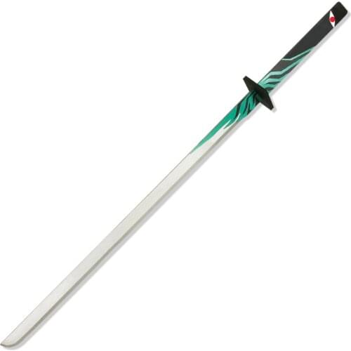 Anime Scissor Seven Qingfeng Props Cosplay Double-edged Sword Wodden Weapons For Fancy Party Cosplay Props Toys Birthday Gifts