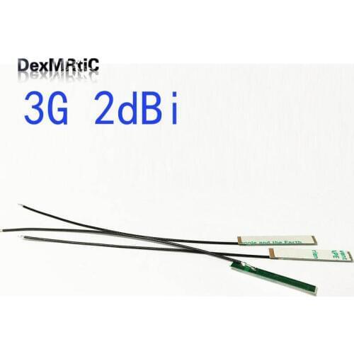 100PC 2dbi 3G GSM GPRS built-in PCB antenna cell phone aerial soldering 15cm long #2 antenna for mobile phone