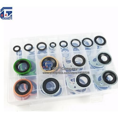 Compressor Washer Gasket Set for GM (General Motors) Cars Buick Chevrolet Cadillac Opel Repair Kit