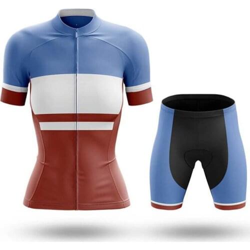 Summer Cycling Jersey Sets Women Short Sleeve MTB Bike Clothing Mountian Bike Road Bicycle Suit Pro Team Clothes roupa ciclismo