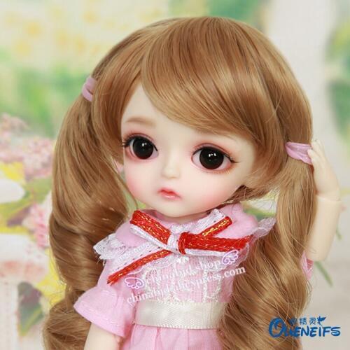 BJD Clothes 1/8 Doll Body Pink Pleated Skirts with a White Belt In Summer For Lati Coco Haru YF8 to 11 Doll Accessories