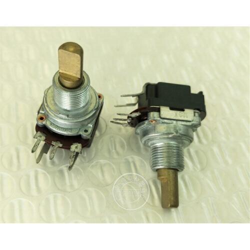 Original new 100% RUW1D00 single band switch potentiometer 100K handle length 19MMF