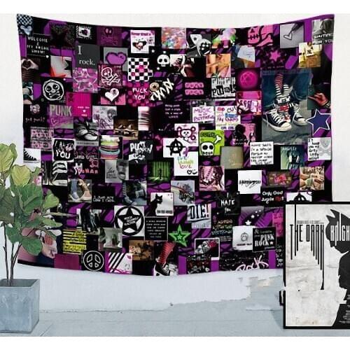 Retro Rock Music Cloth Art Flag Banner Bob Marley Jamaican Reggae Poster Tapestry Hanging Painting Background Decor