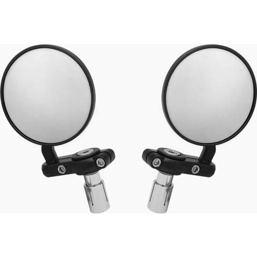 22mm 7/8'' Universal Motorcycle Rearview Mirror Motorbike Handle Bar End Rear View Side Mirrors For pit bike ktm kawasaki ducati