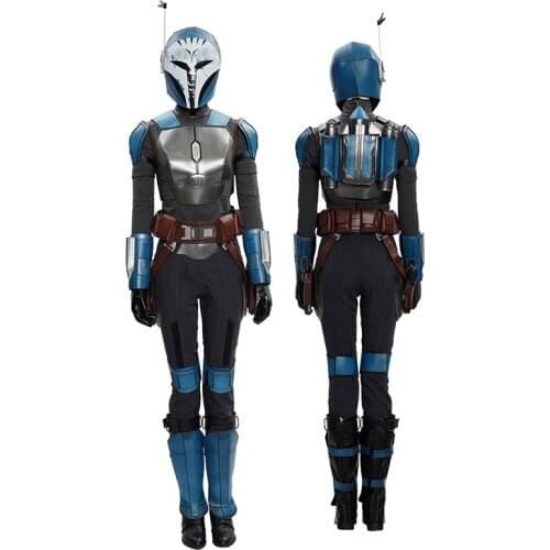 Adult Women Movies Wars Cosplay Costume Role-playing BoKatan Clothing Halloween Party Outfit Full Props With Accessories