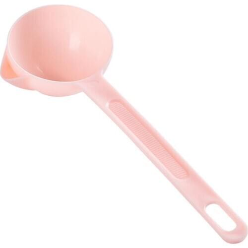 1pc Solid Color Oil Separator Spoon Anti-Scalding Plastic Oil Filter Spoon Oil Soup Separator Kitchen Tools Accessories