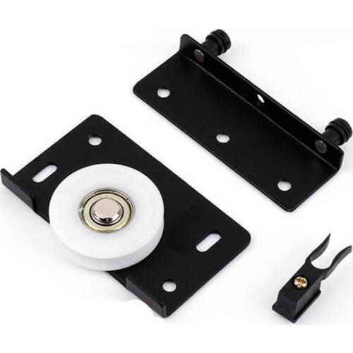 1pcs single wheel pulley slide door roller Door Wheel Hardware furniture top upper bottom wheel kit