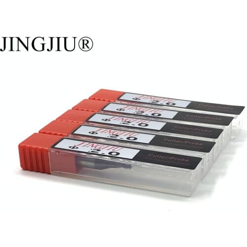 2.0mm End Milling Cutter in carbide with 3flute for Wenxing & DEFU & MODEN Key Cutting Machine(10pcs)