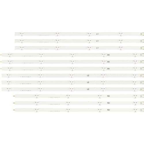 12pcs x 47" LED Backlight Strips for Skyworth 47E380S 6916L-1359A 6916L-1360A 6916L-1361A 6916L-1362A AGF78180201 47LN610S