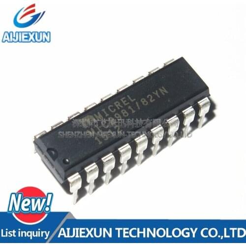 2Pcs MIC2981/82YN IC DRIVER ARRAY HV/HC 8CH 18DIP DIP18 New and original