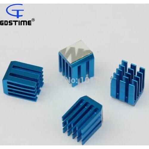 20 pieces lot 9x9x12mm 9mm Mini Computer VGA Card X9 RAM Memory Cooling Cooler Heatsink