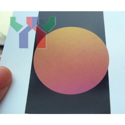 B2:sample order 0.2kg/pack Screen Optical Variable Screen printing Ink,,Red change to Gold