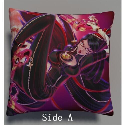 Bayonetta Anime Manga Two Sides Pillow Cushion Case Cover Cosplay Gift New 727