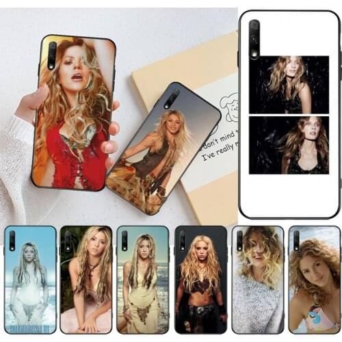 Shakira Soft black Phone Case for Huawei Honor 30 20 10 9 8 8x 8c v30 Lite view pro