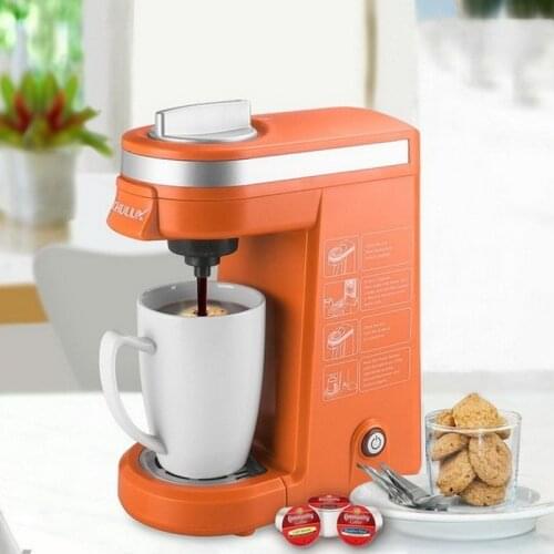 Coffee Machine Filter K-Cup Capsule Milk Tea Hot Water Dispenser Stand-alone Brewing Espresso Automatic 800W 220-240V