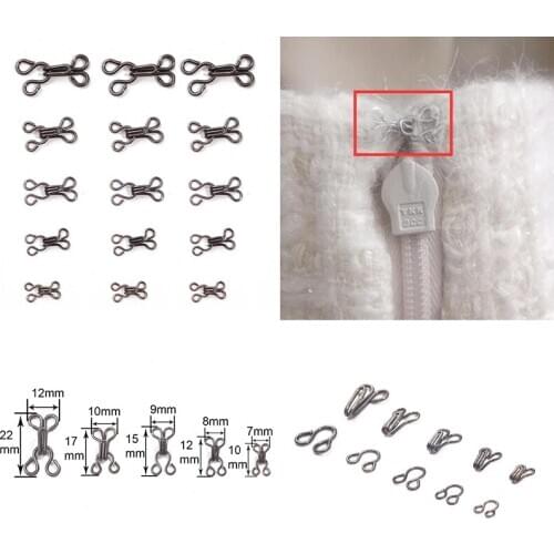 Hot Selling Metal Coat Buckle Clothing Hidden Hook Button For Bra/Dress/Corset/Collar/Bag Wraps Quilt/Shirt Clothing Accessories